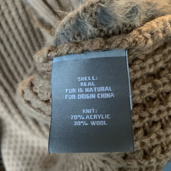 Bagatelle Real Genuine Fur Sweater Vest - Picture 5 of 10